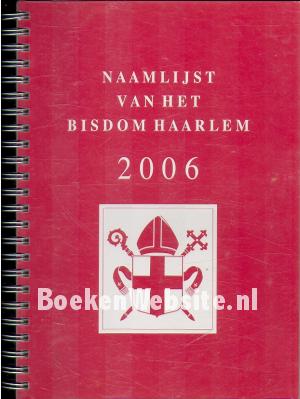Naamlijst van het bisdom Haarlem Naamlijst van het bisdom Haarlem