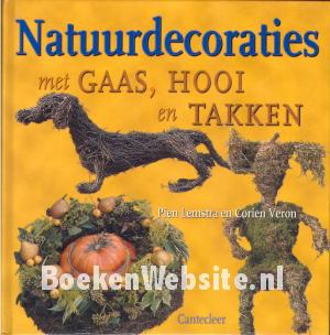 Natuurdecoraties met Gaas, Hooi en Takken