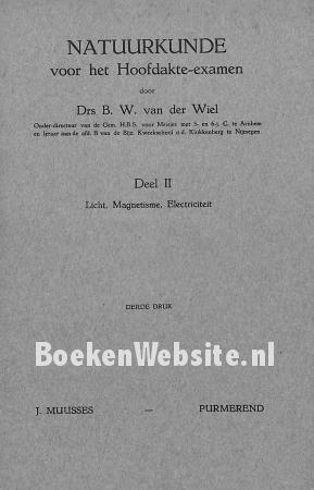 Natuurkunde voor het Hoofdakte-examen II