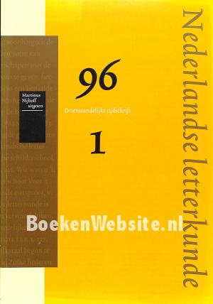 Nederlandse Letterkunde 1996 nr. 1