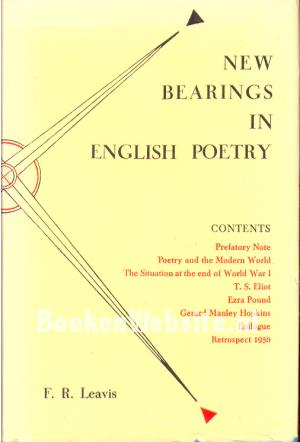New Bearings in English Poetry