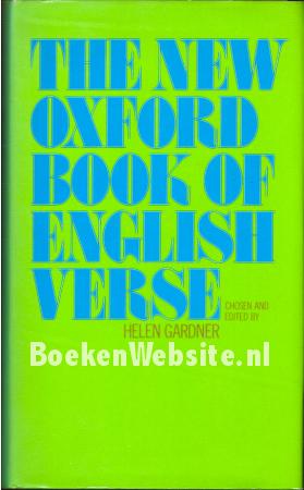 The New Oxford Book of English Verse 1250 - 1950