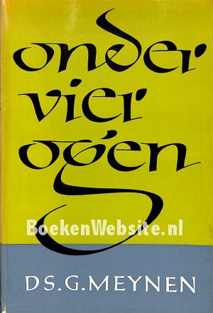 Onder vier ogen