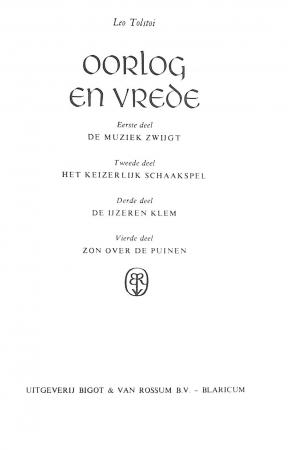 Oorlog en Vrede Omnibus 2 Oorlog en Vrede Omnibus 2