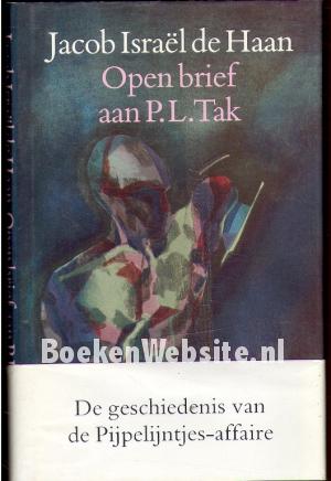 Open brief aan P.L. Tak Open brief aan P.L. Tak