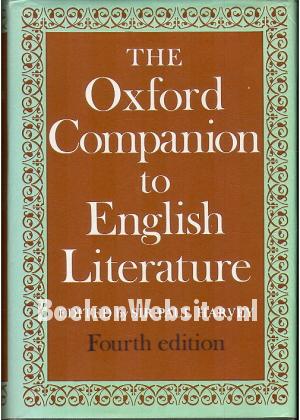 The Oxford Companion to English Literature The Oxford Companion to English Literature