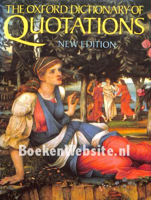 The Oxford Dictionary of Quotations