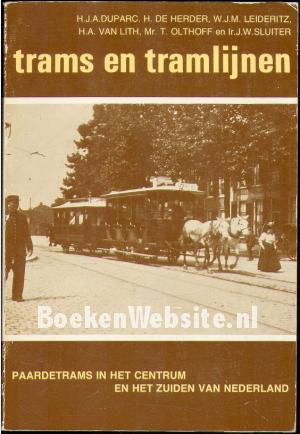 Paardetrams in het Centrum en het Zuiden van Nederland