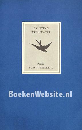 Painting with water, gesigneerd