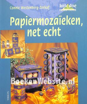 Papier mozaieken, net echt