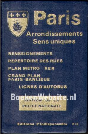 Paris Arrondissements Sens uniques