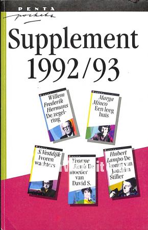 Penta Pockets supplement 1992/93