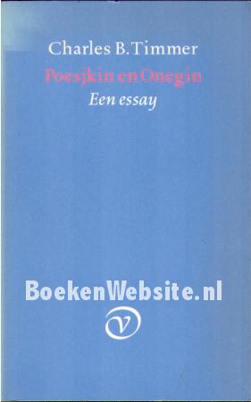 Poesjkin en Onegin Poesjkin en Onegin