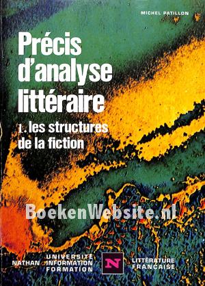 Precis d'analyse litteraire
