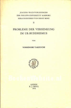 Probleme der versenkung im Ur-Buddhismus