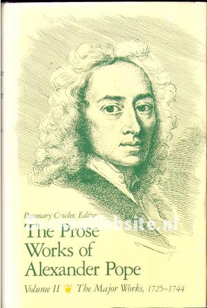 The Prose Works of Alexander Pope Vol.II
