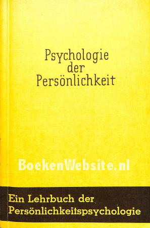 Psychologie der Persönlichkeit