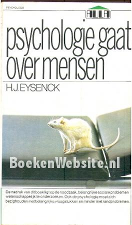 Psychologie gaat over mensen