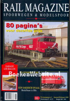 Rail Magazine, Spoorwegen en Modelspoor jaargang 1999 Rail Magazine, Spoorwegen en Modelspoor jaargang 1999