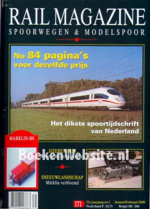 Rail Magazine, Spoorwegen en Modelspoor jaargang 2000
