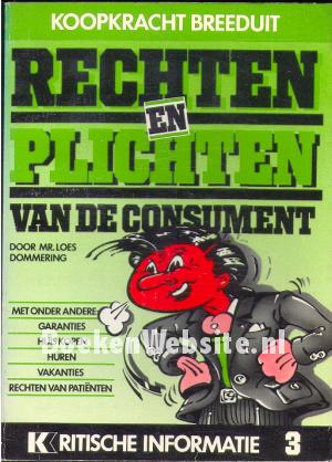 Rechten en plichten van de consument