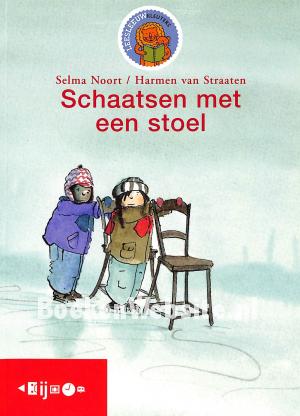Schaatsen met een stoel