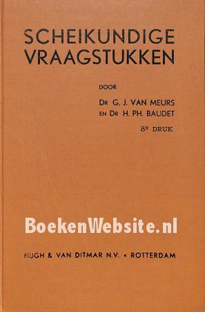 Scheikundige vraagstukken Scheikundige vraagstukken