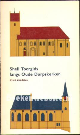 Shell toergids langs oude dorpskerken