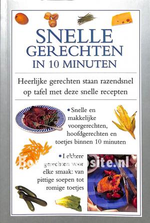 Snelle gerechten in 10 minuten