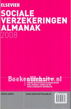 Sociale verzekeringen almanak 2008 Sociale verzekeringen almanak 2008