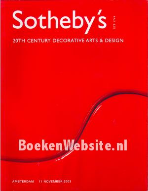 Sotheby's 20th Century Decorative Arts & Design