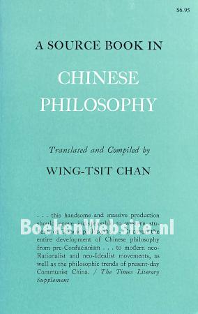 A Source Book in Chinese Philosophy