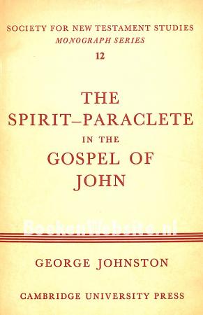 The Spirit-Paraclete in the Gospel of John The Spirit-Paraclete in the Gospel of John