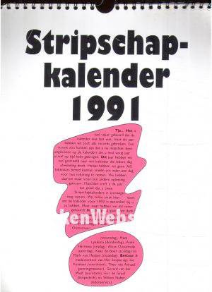 Stripschapkalender 1991