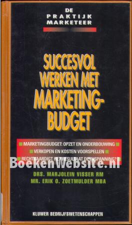 Succesvol werken met marketingbudget