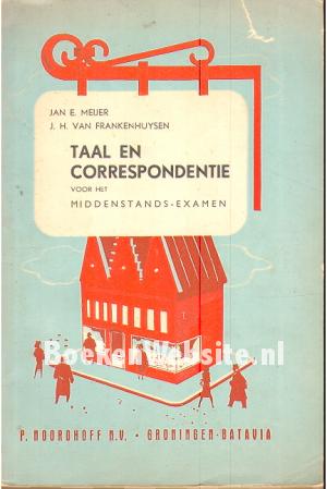 Taal en correspondentie voor het middenstands-examen