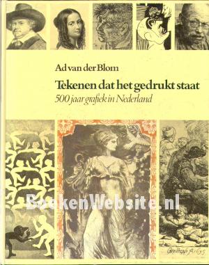 Tekenen dat het gedrukt staat