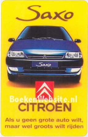 Telefoonkaart Citroen Saxo