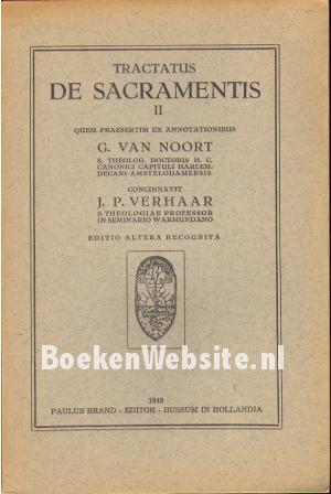 Tractatus De Sacramentis