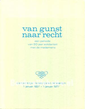 Van gunst naar recht Van gunst naar recht