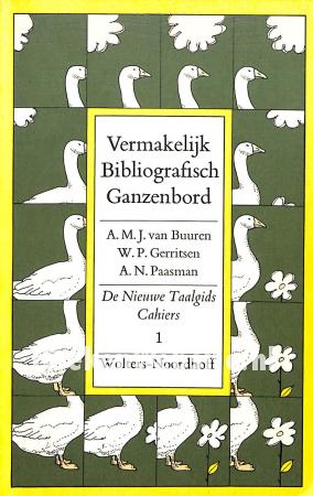 Vermakelijk bibliografisch ganzenbord Vermakelijk bibliografisch ganzenbord