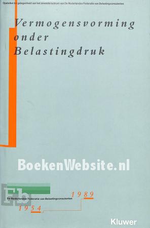 Vermogens-vorming onder belastingdruk