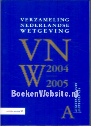 Verzameling Nederlandse wetgeving A
