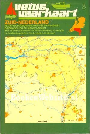 Vetus vaarkaart, Zuid - Nederland Vetus vaarkaart, Zuid - Nederland