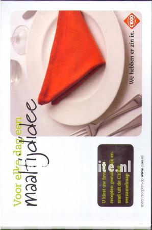 Voor elke dag, een maaltijd idee Voor elke dag, een maaltijd idee