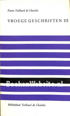 Vroege geschriften III