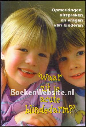 Waar zit je acute blindedarm?