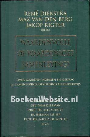 Waardenvolle of waardenloze samenleving