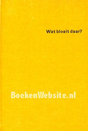 Wat bloeit daar?