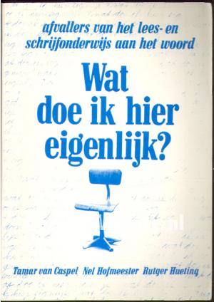 Wat doe ik hier eigenlijk?